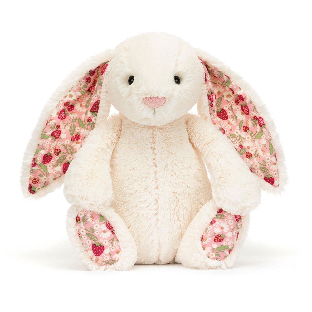 Conejito Blossom Cream 'Berry" Jellycat - Jellycat - PetitGegant
