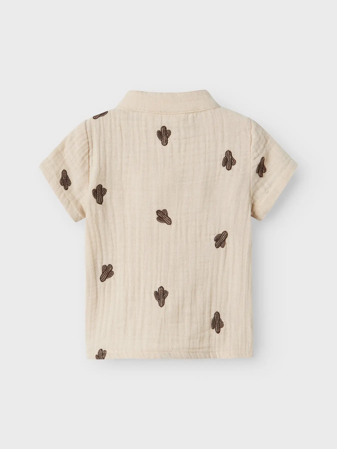 Conjunto Bebé Bambula Camisa+Shorts Joshua Peyote Name It - Name It - PetitGegant