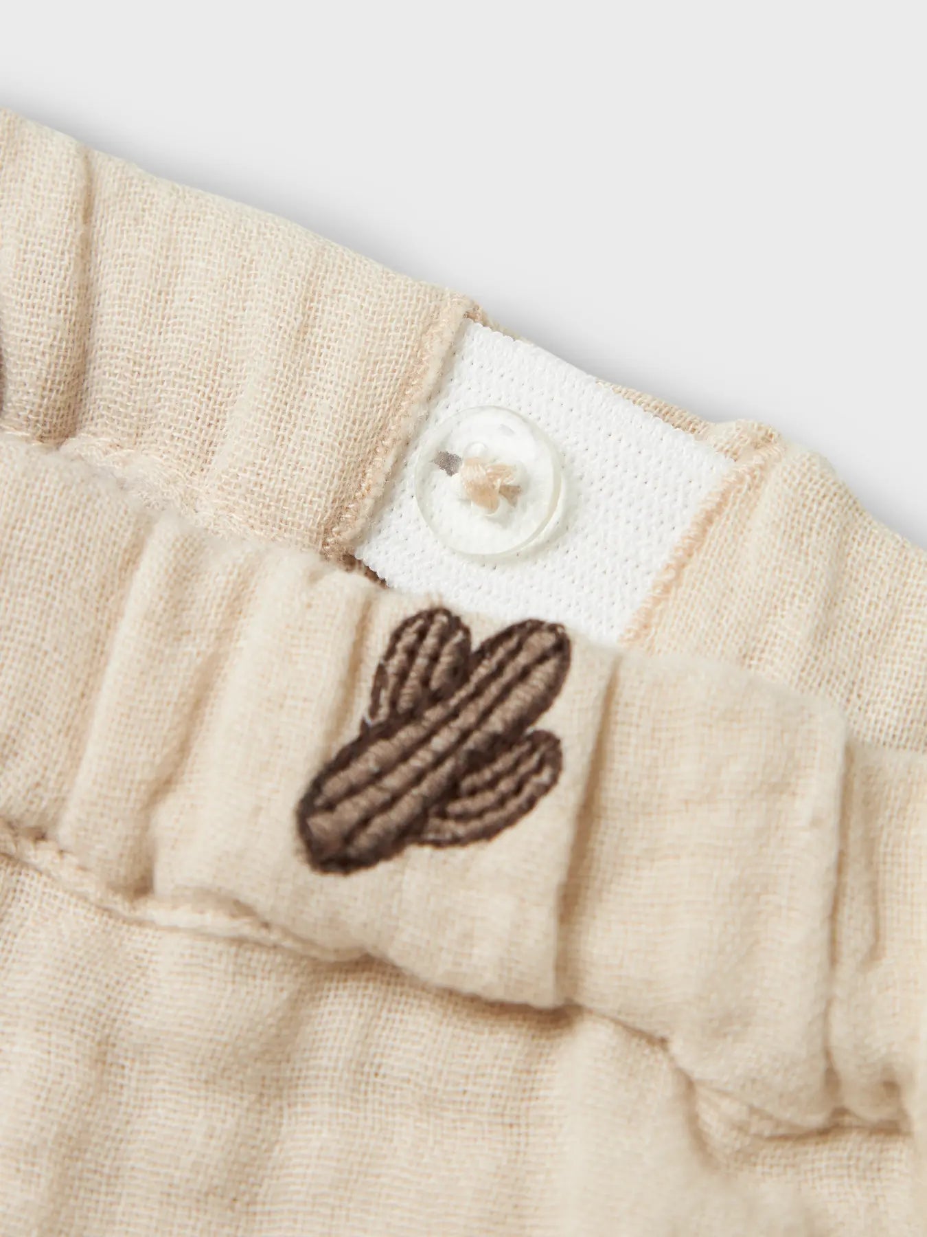 Conjunto Bebé Bambula Camisa+Shorts Joshua Peyote Name It - Name It - PetitGegant