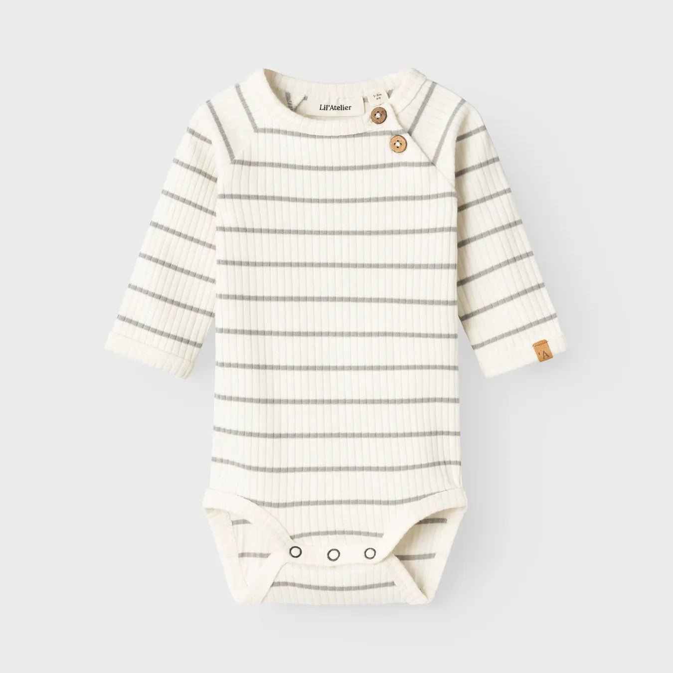 Conjunto Bebé Body+Pantalón Coconut Milk Lil' Atelier - Name It - PetitGegant