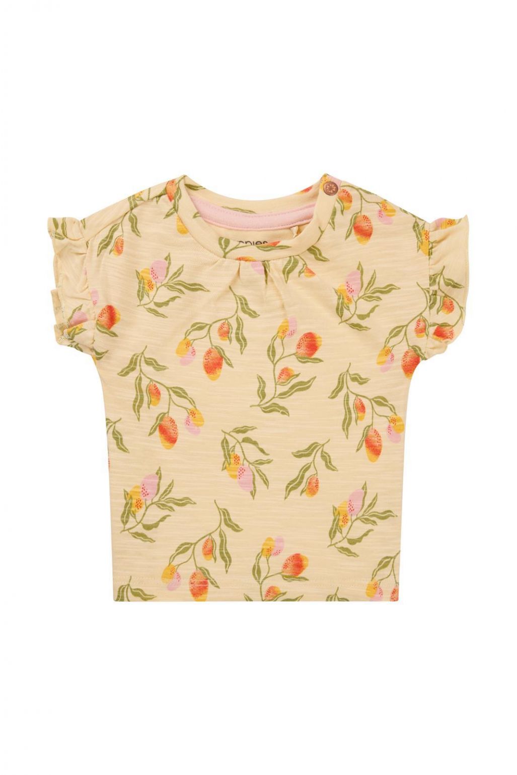 Conjunto Bebé Camiseta+Shorts Spicy Orange Noppies - Noppies - PetitGegant