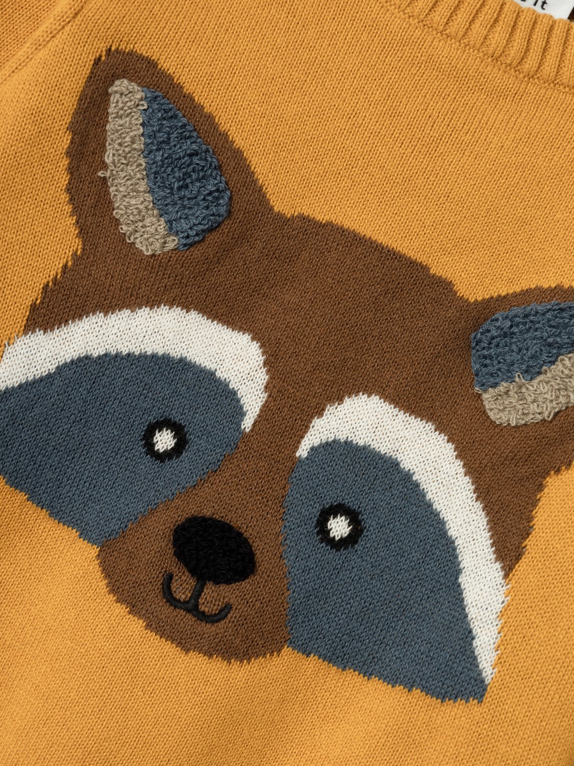 Conjunto bebé Raccoon Yellow/Green Name It - Name It - PetitGegant