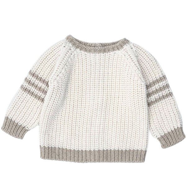 Conjunto Jersey Jaques+Pantalón Jacob Cream Toasted Li & Me - Li & Me - PetitGegant