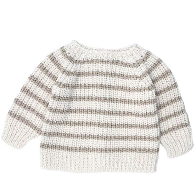 Conjunto Jersey Philipe+Pantalón Jacob Cream Toasted Li & Me - Li & Me - PetitGegant
