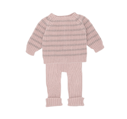 Conjunto Jersey Philipe+Pantalón Jacob Light Pink Toasted Li & Me - Li & Me - PetitGegant