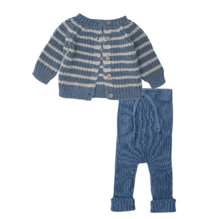 Conjunto Jersey Philipe+Pantalón Jacob Ocean Tosted Li & Me - Li & Me - PetitGegant