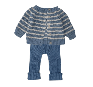 Conjunto Jersey Philipe+Pantalón Jacob Ocean Tosted Li & Me - Li & Me - PetitGegant