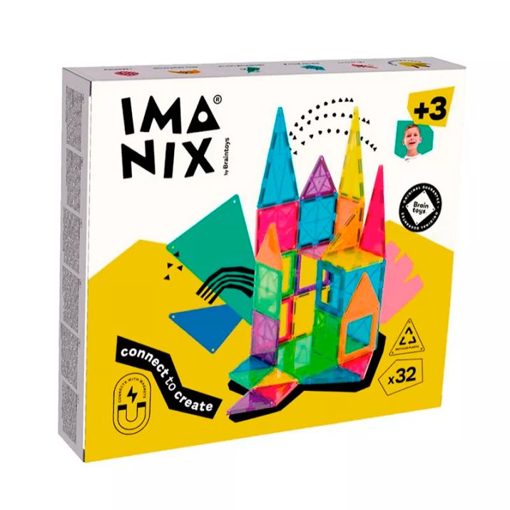 Construcción Magnética Imanix Classic 32 Piezas - Imanix - PetitGegant