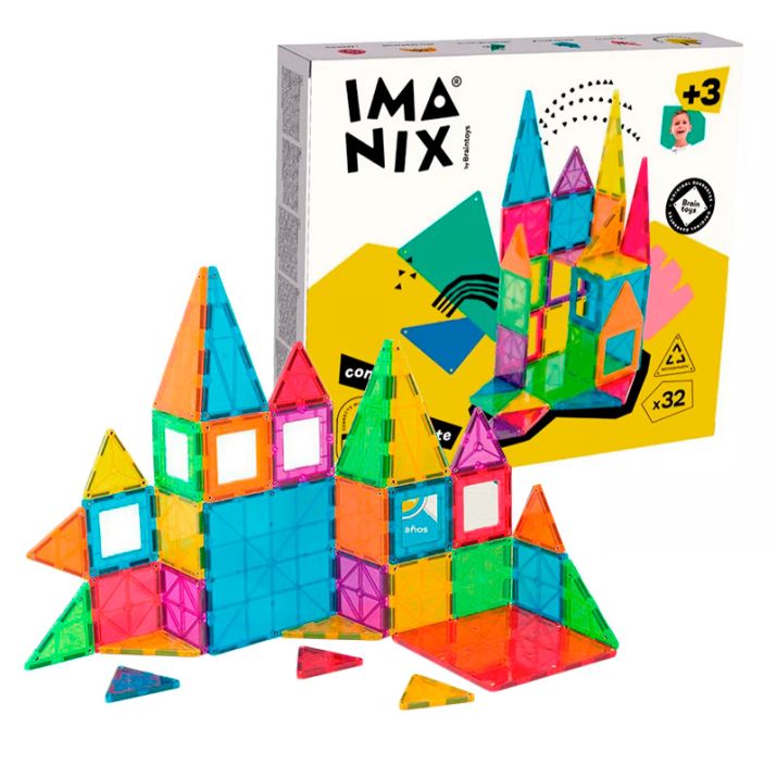 Construcción Magnética Imanix Classic 32 Piezas - Imanix - PetitGegant