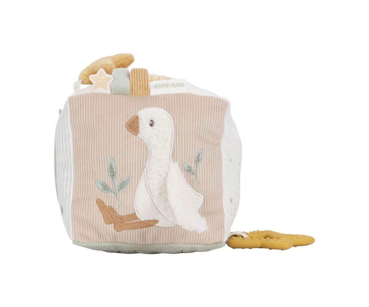 Cubo blandito de actividades Newborn Naturals Little Dutch - Little Dutch - PetitGegant