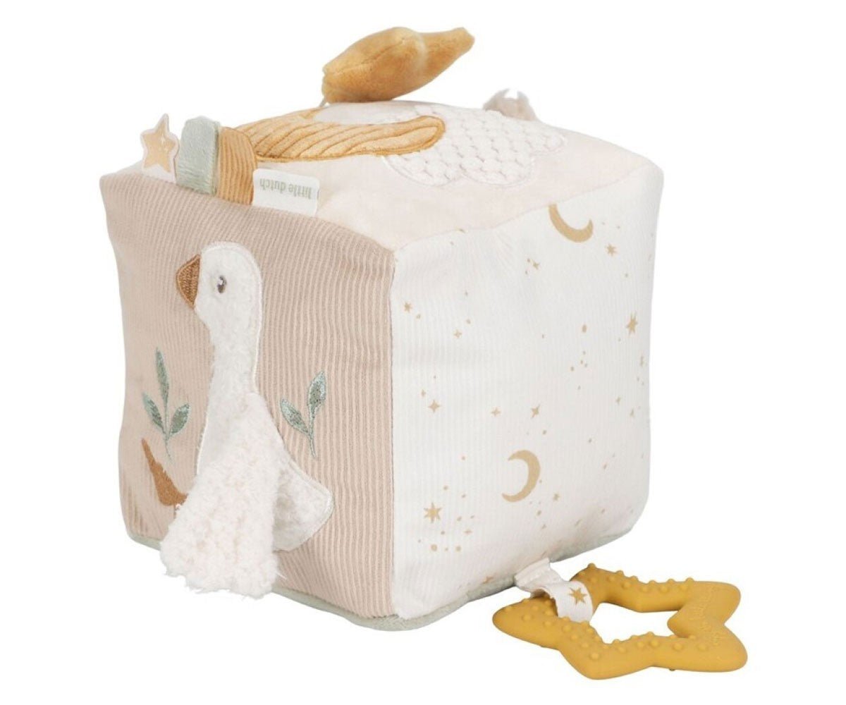 Cubo blandito de actividades Newborn Naturals Little Dutch - Little Dutch - PetitGegant