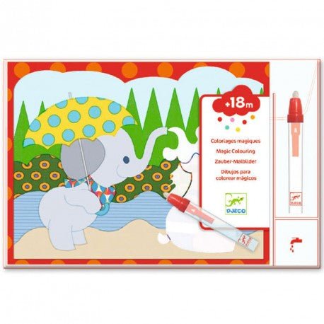 Dibujos mágicos Elephant Djeco - Djeco - PetitGegant