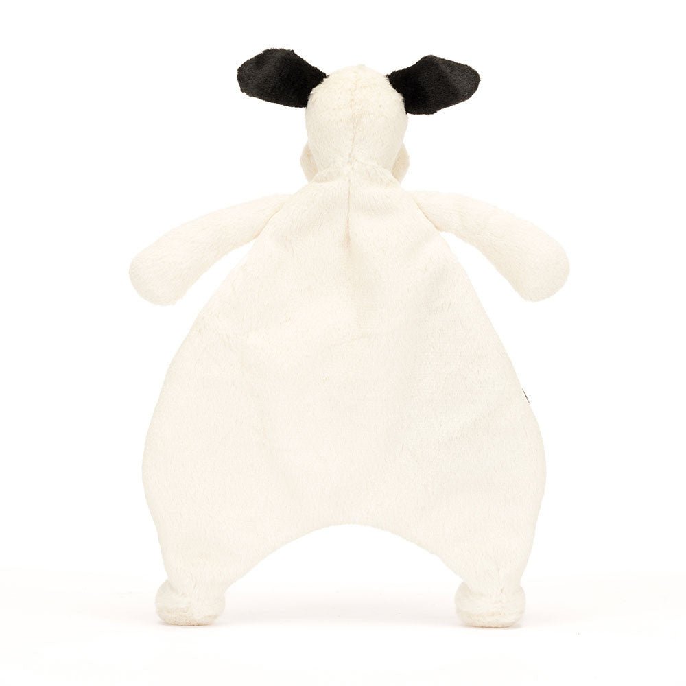 Dou Dou Bashful Black & Cream Puppy Comforter Jellycat - Jellycat - PetitGegant