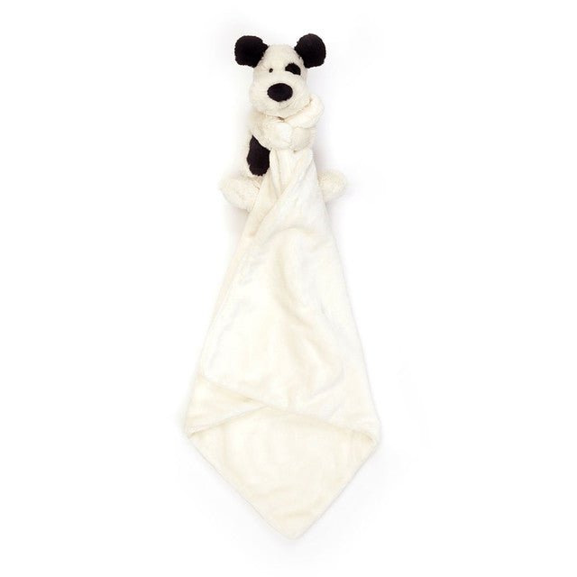 Dou Dou Bashful Black & Cream Puppy Soother Jellycat - Jellycat - PetitGegant