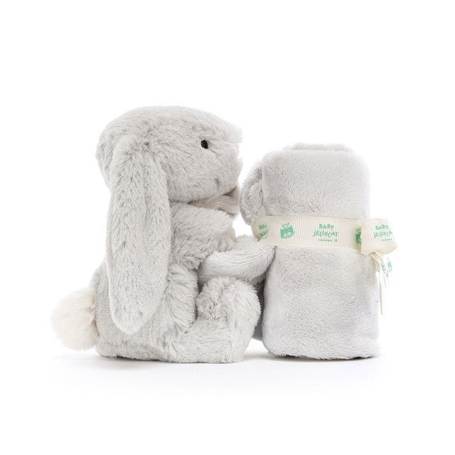 Dou Dou Bashful Silver Bunny Soother Jellycat - Jellycat - PetitGegant