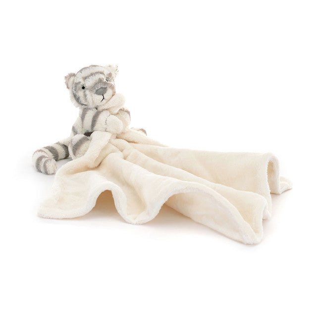 Dou Dou Bashful Snow Tiger Soother Jellycat - Jellycat - PetitGegant