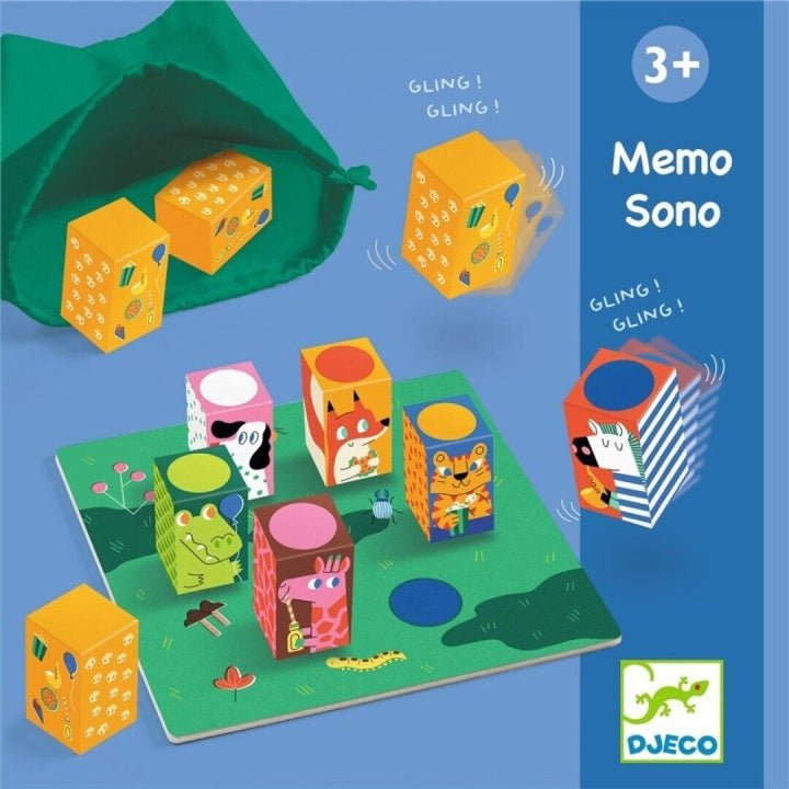 Educativos Memo Sono Djeco - Djeco - PetitGegant