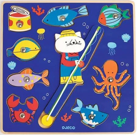 Encajable Puzz & Fish Color Djeco - Djeco - PetitGegant