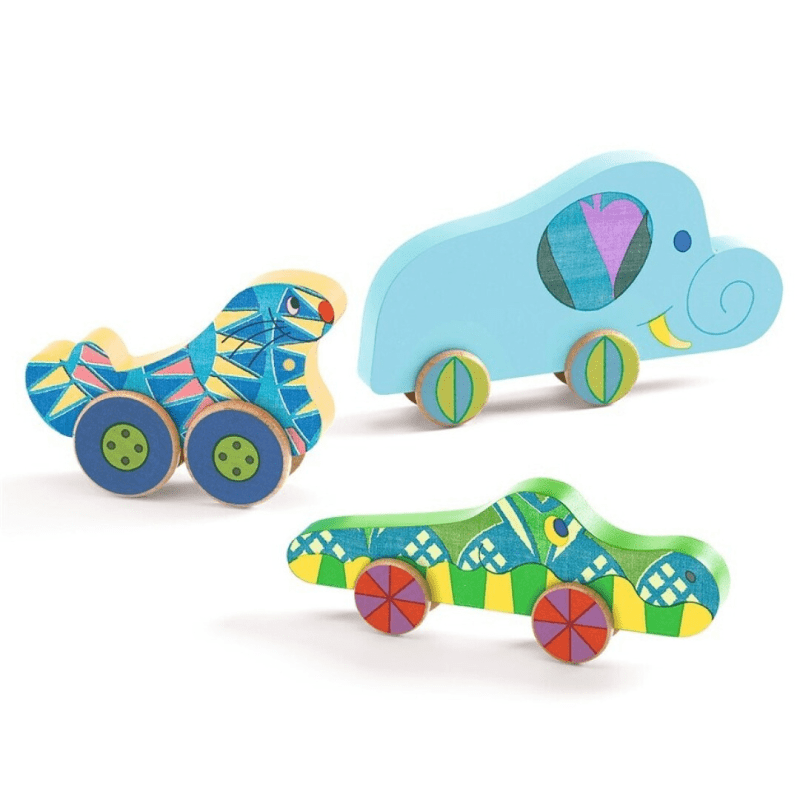 Encajable Puzz & Roll Bariolo Djeco - Djeco - PetitGegant