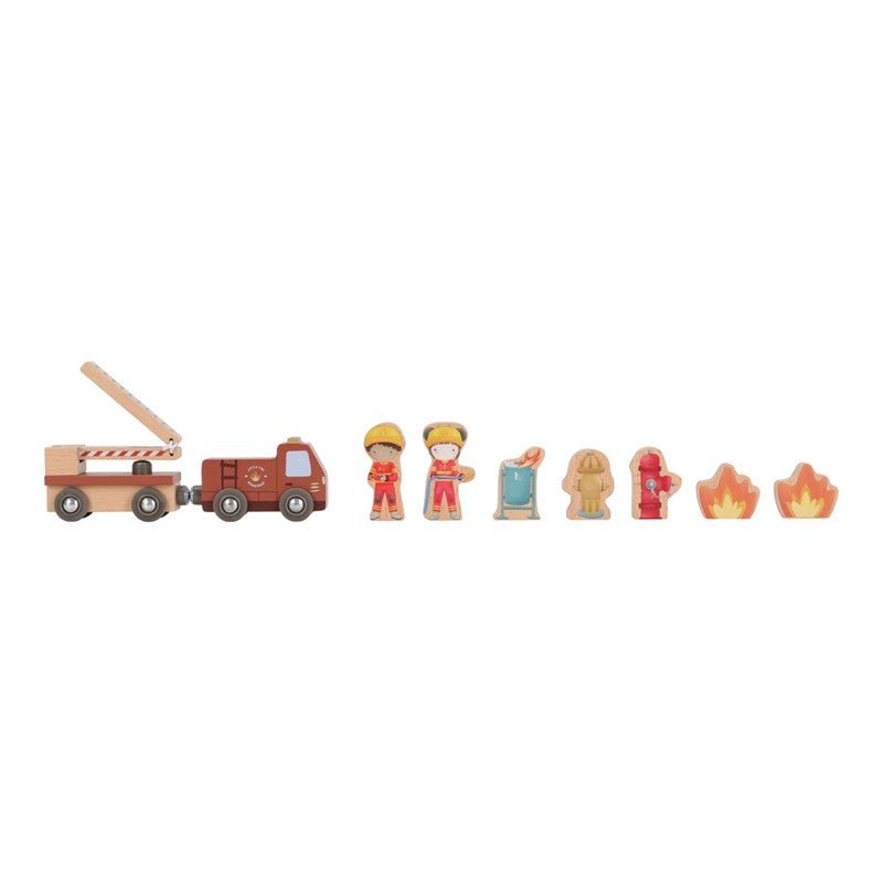 Estación de Bomberos de madera Little Dutch - Little Dutch - PetitGegant