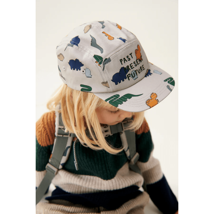 Gorra ajustable Rory Dinosaurus/Mist Liewood - Liewood - PetitGegant