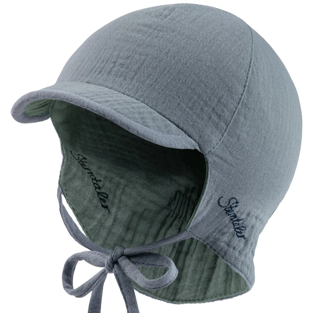 Gorra Reversible Azul/ Verde UV+50 Sterntaler - Sterntaler - PetitGegant