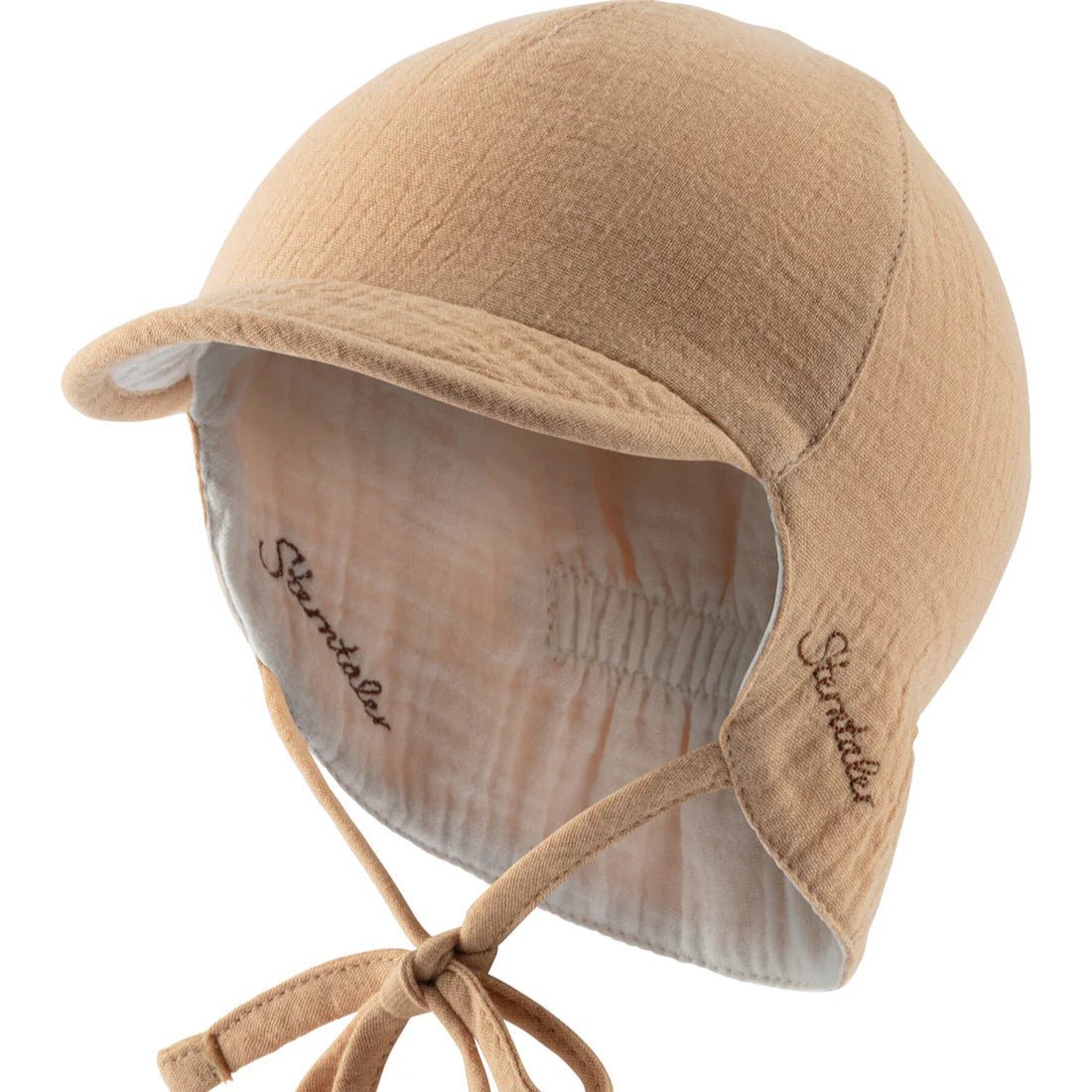 Gorra Reversible Salmón/ Crema UV+50 Sterntaler - Sterntaler - PetitGegant