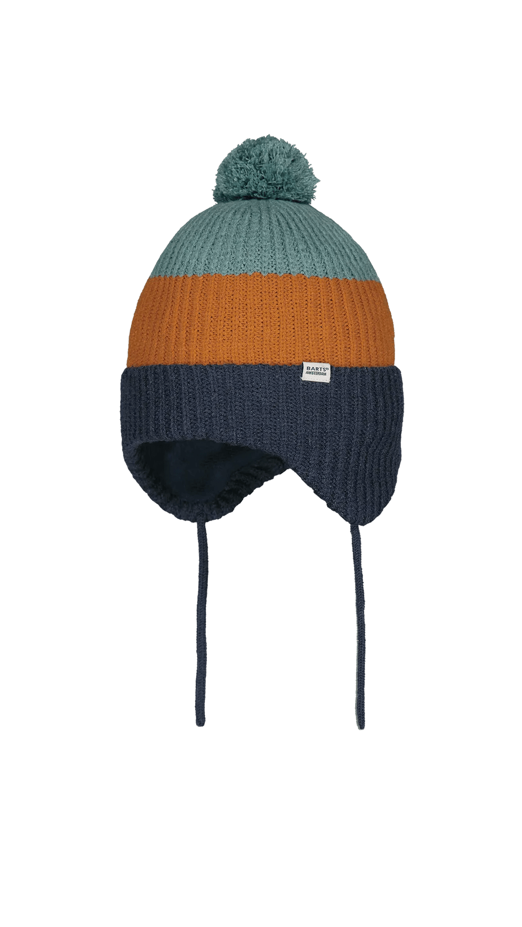 Gorro bebé Chinty Earflap Navy Barts - Barts - PetitGegant