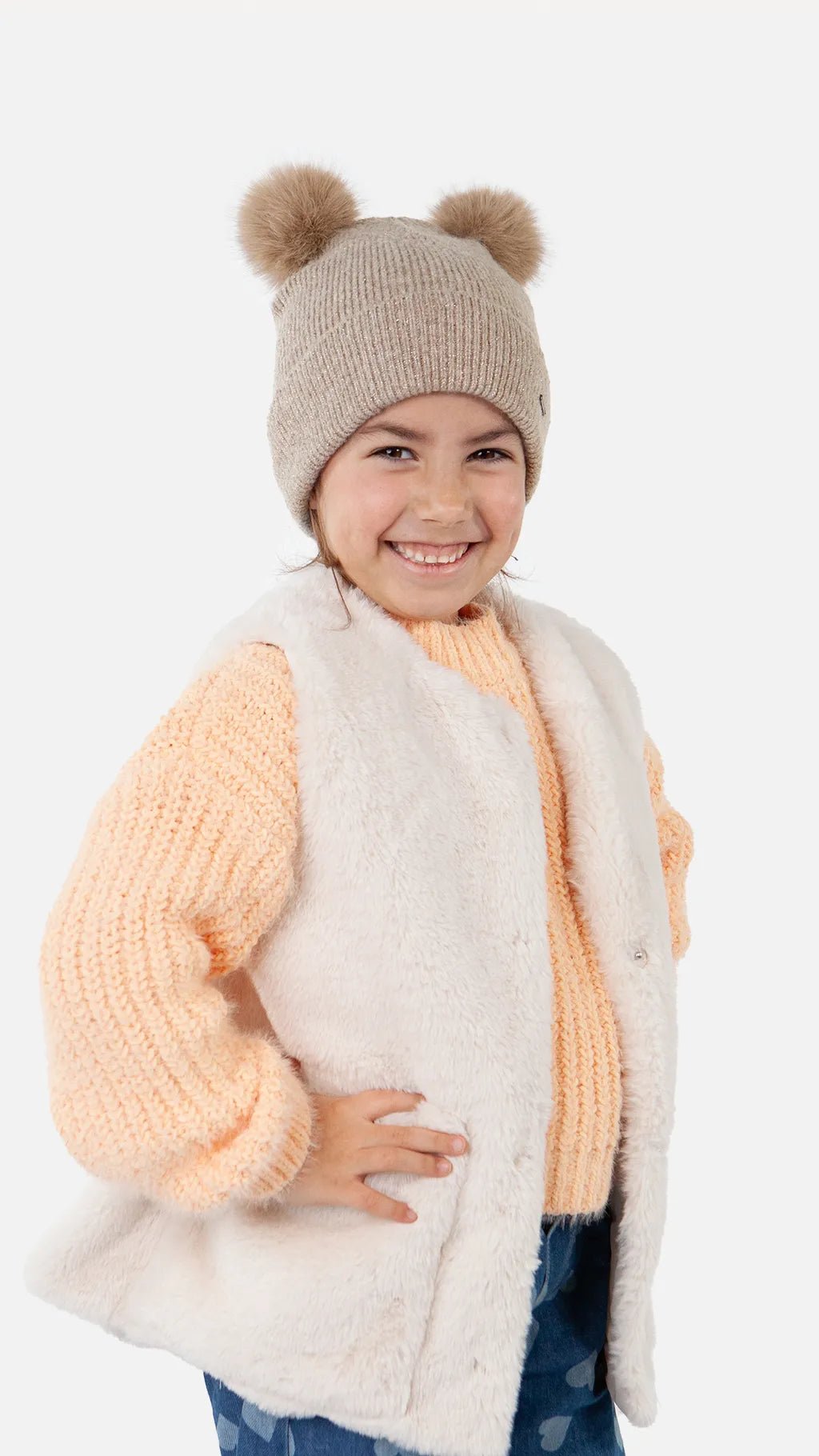 Gorro bebé Ursimi Marrón Claro Barts - Barts - PetitGegant