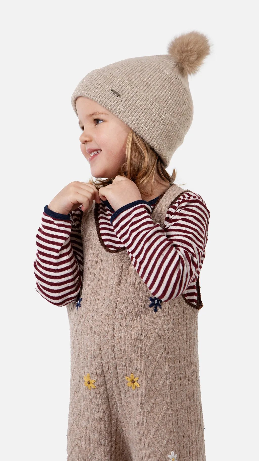 Gorro bebé Ursimi Marrón Claro Barts - Barts - PetitGegant