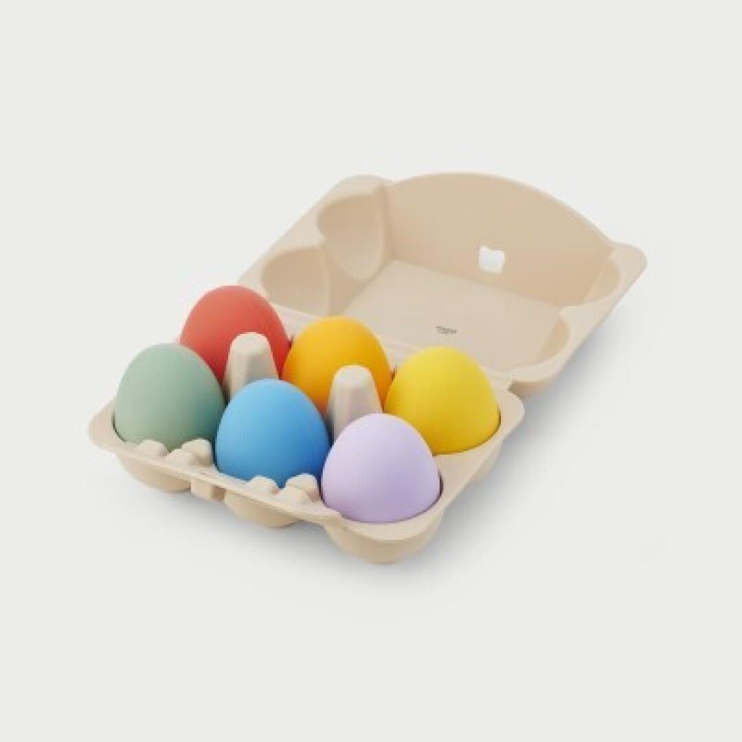 Huevos Sensoriales Silisoft Arcoiris Tickit - tickit - PetitGegant