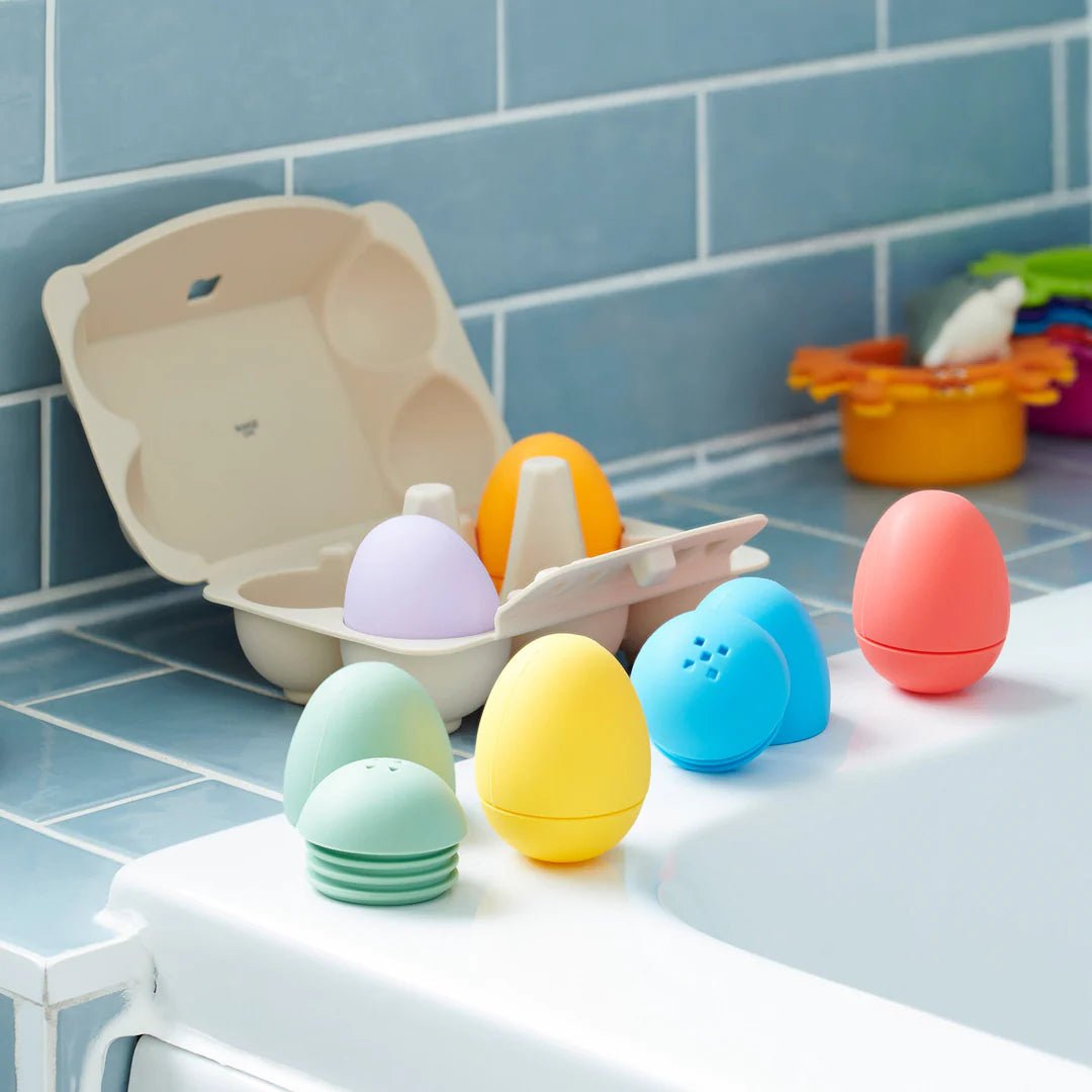 Huevos Sensoriales Silisoft Arcoiris Tickit - tickit - PetitGegant