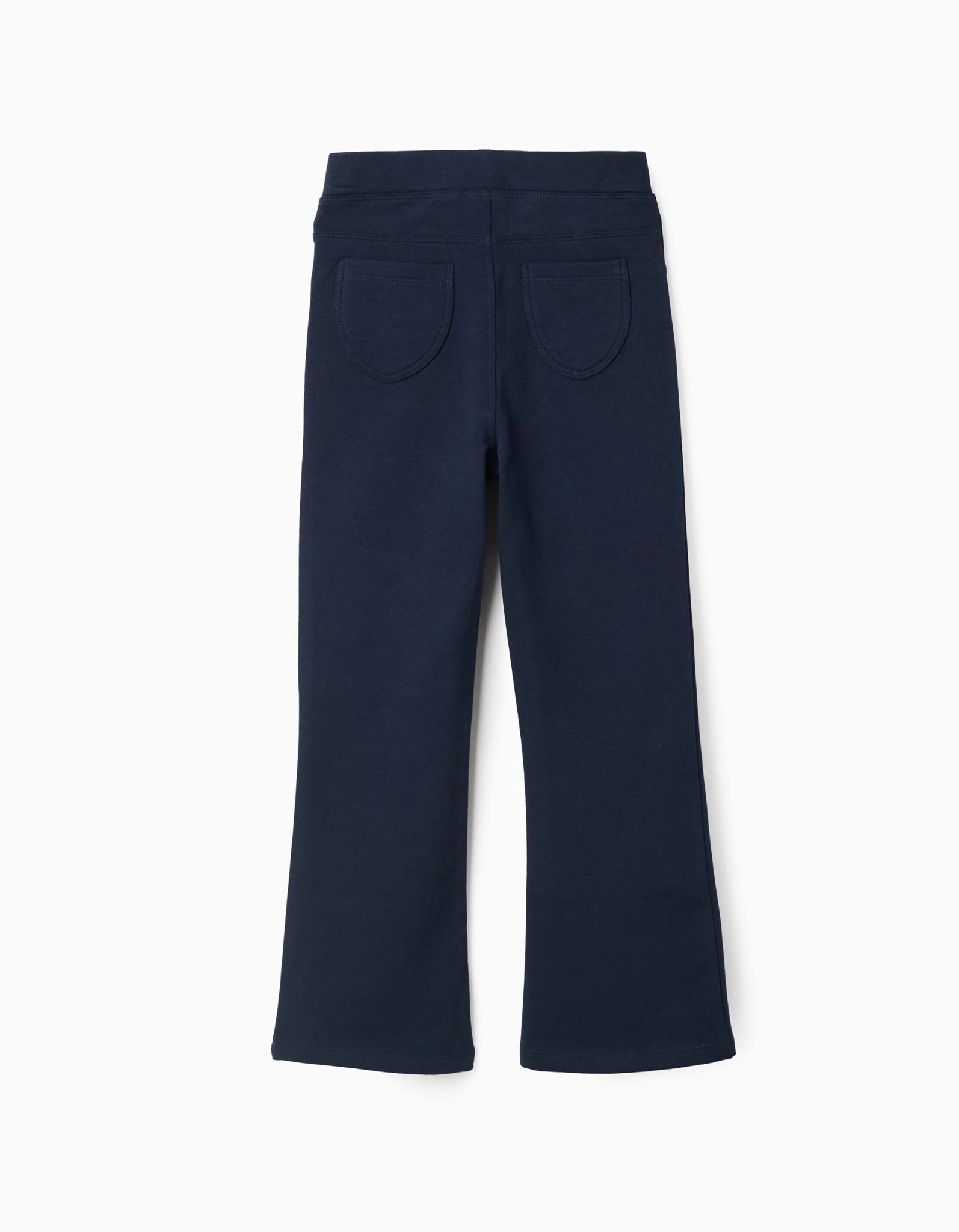 Jegging Perchado Flare Fit para Niña, Azul Oscuro ZY - Zippy - PetitGegant