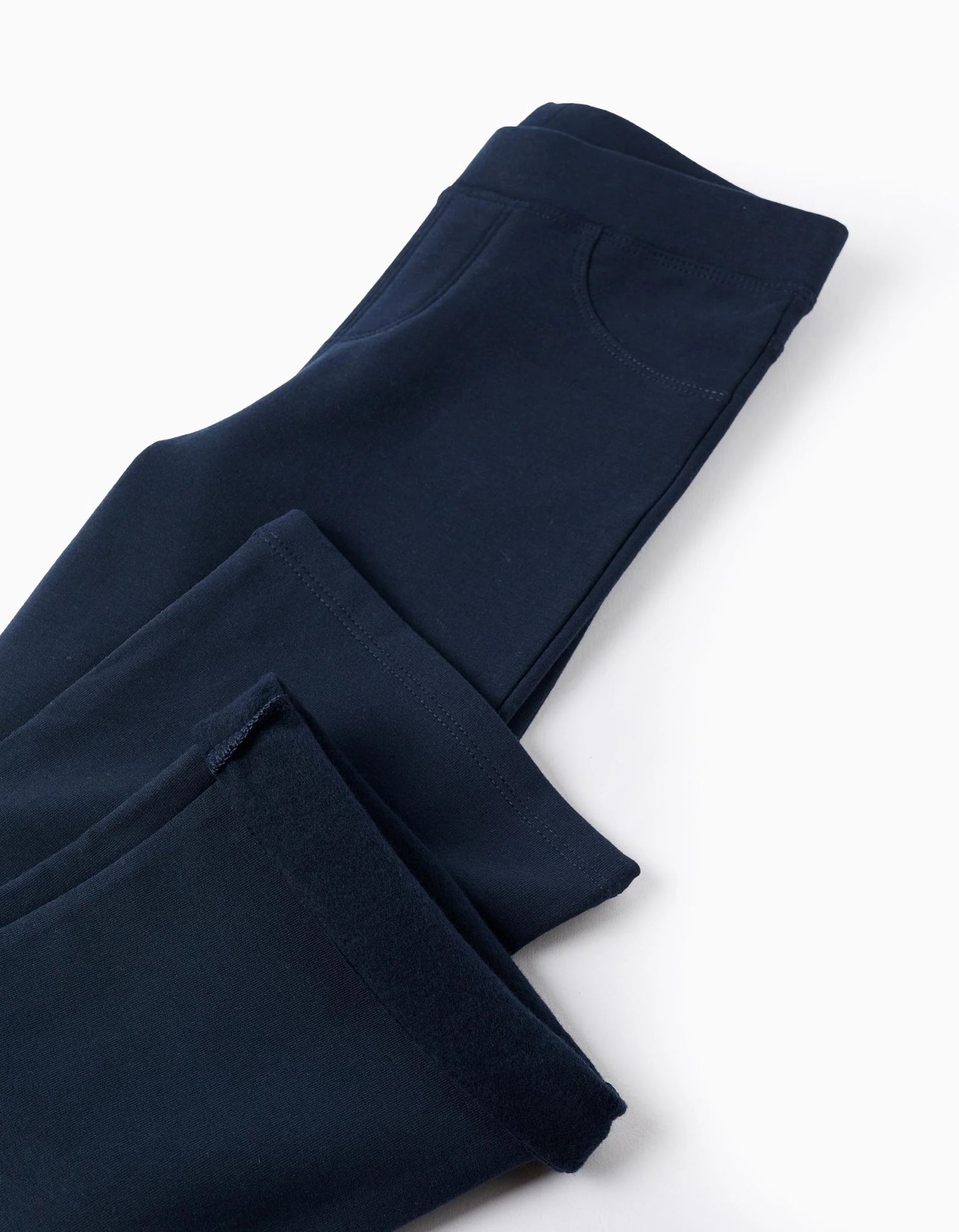 Jegging Perchado Flare Fit para Niña, Azul Oscuro ZY - Zippy - PetitGegant
