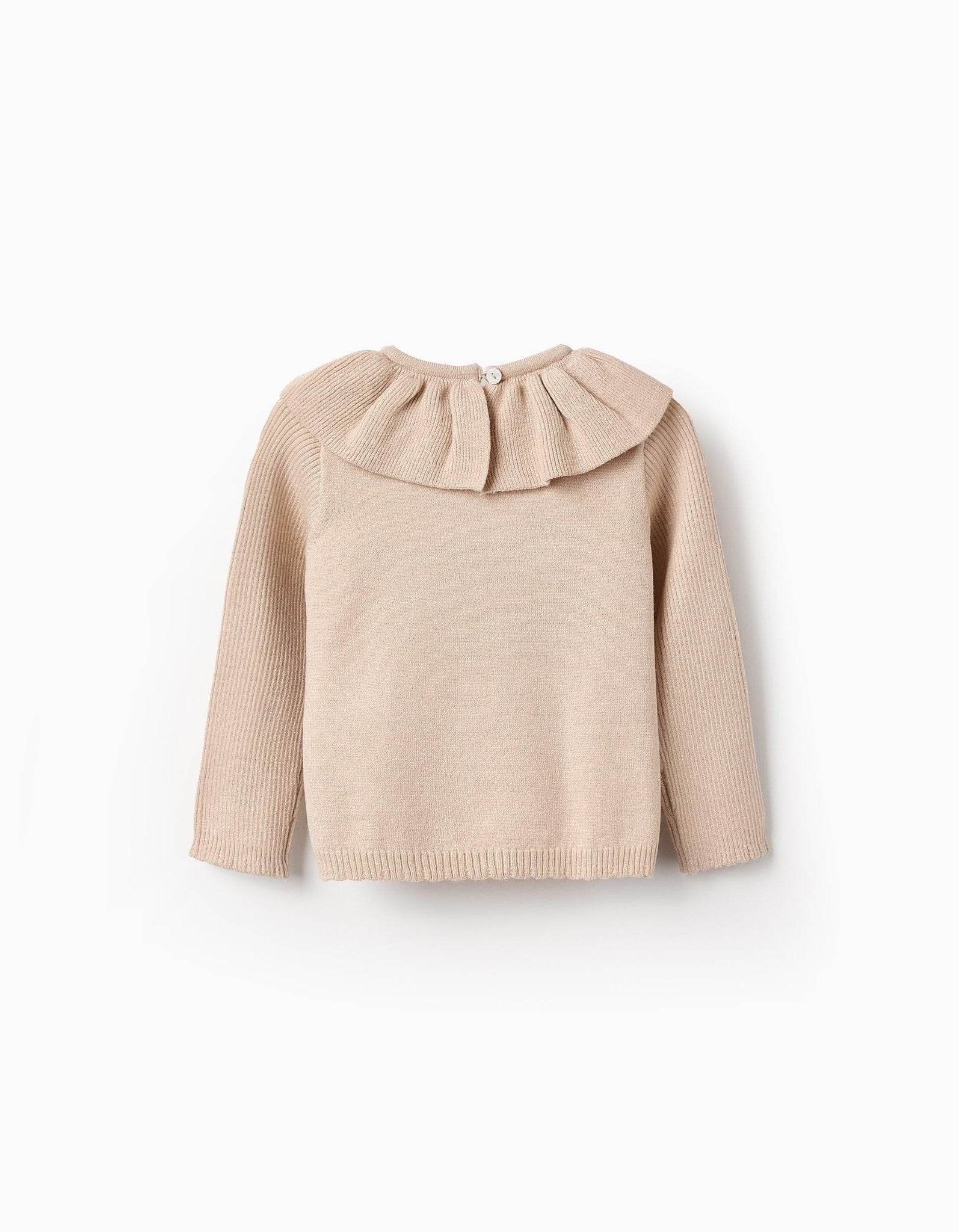 Jersey de Punto con Volantes Beige Bebé Zy - Zippy - PetitGegant