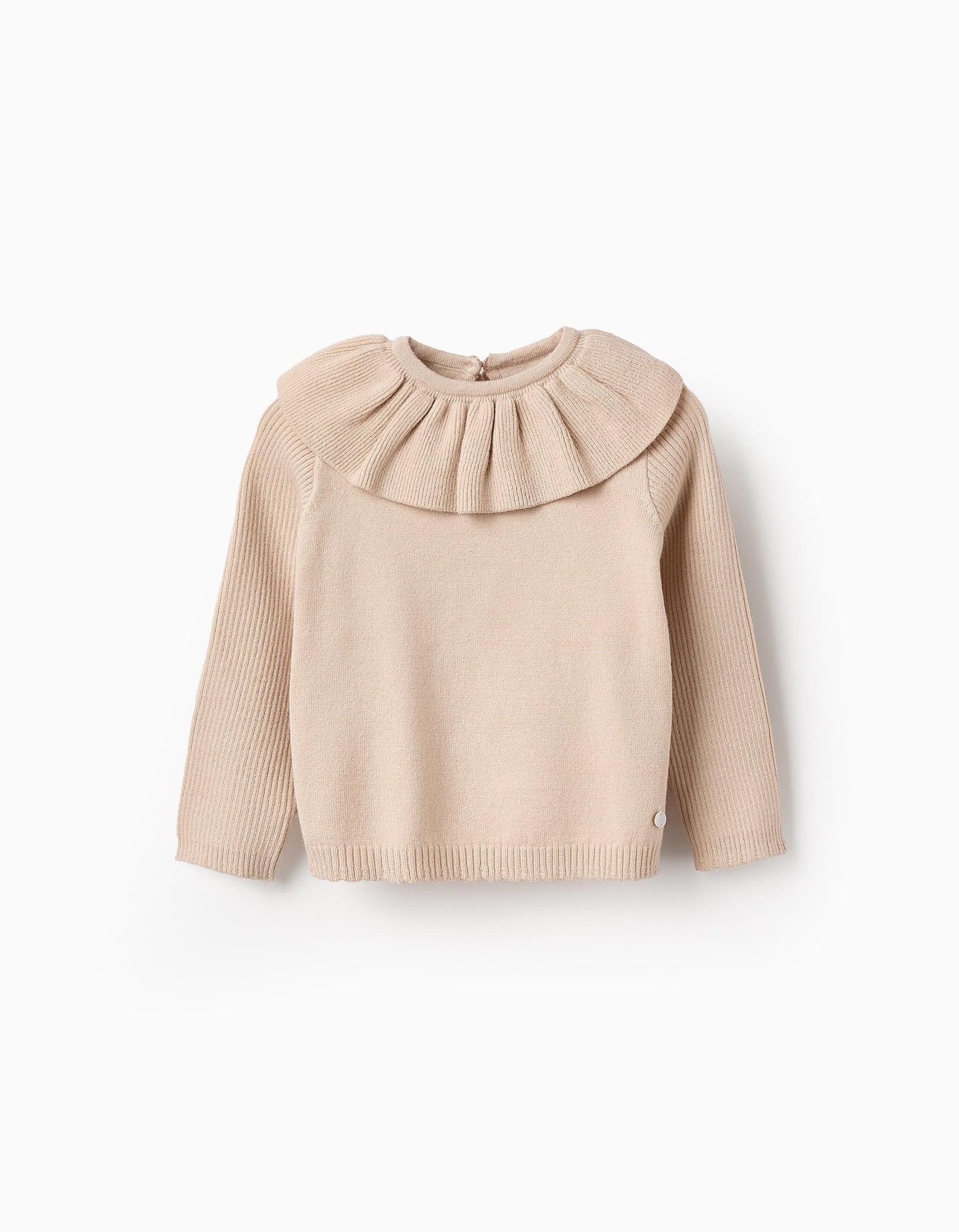 Jersey de Punto con Volantes Beige Bebé Zy - Zippy - PetitGegant