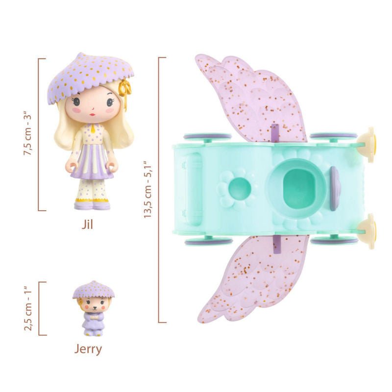 Jil & Jerry Tinycar Tinyly Djeco - Djeco - PetitGegant