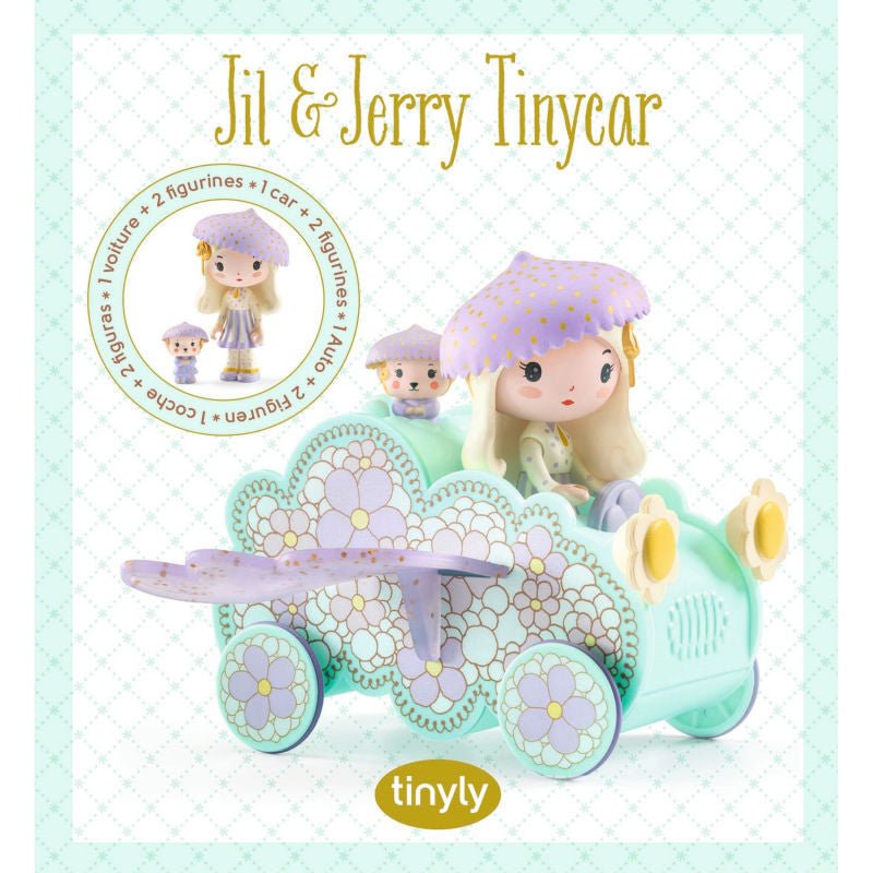 Jil & Jerry Tinycar Tinyly Djeco - Djeco - PetitGegant