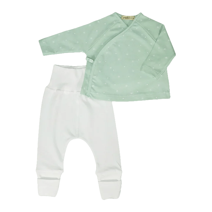 Jubón Cielo Menta/ Polaina Blanca Sonpetit - Sonpetit - PetitGegant