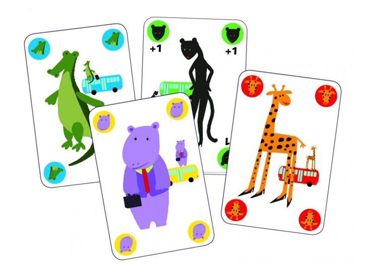 Juego de cartas Gorilla Djeco-Djeco-PetitGegant