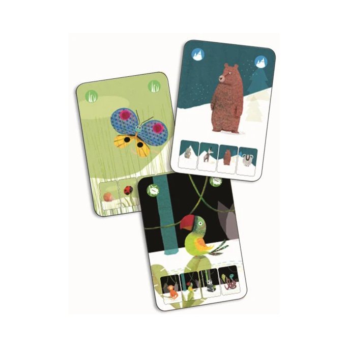 Juego de cartas Mini Natura Djeco-Djeco-PetitGegant
