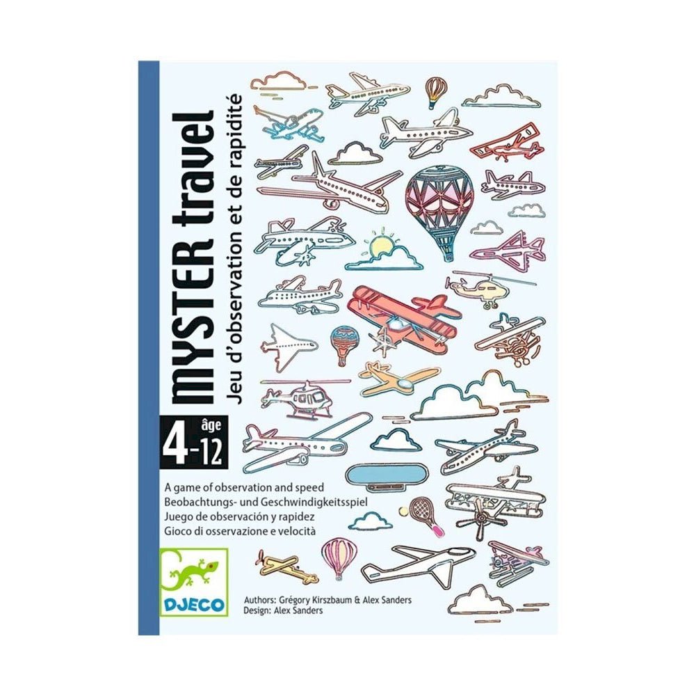 Juego de cartas Myster Travel Djeco - Djeco - PetitGegant