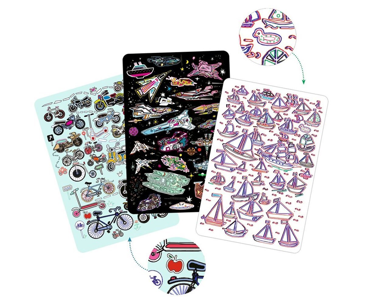 Juego de cartas Myster Travel Djeco - Djeco - PetitGegant