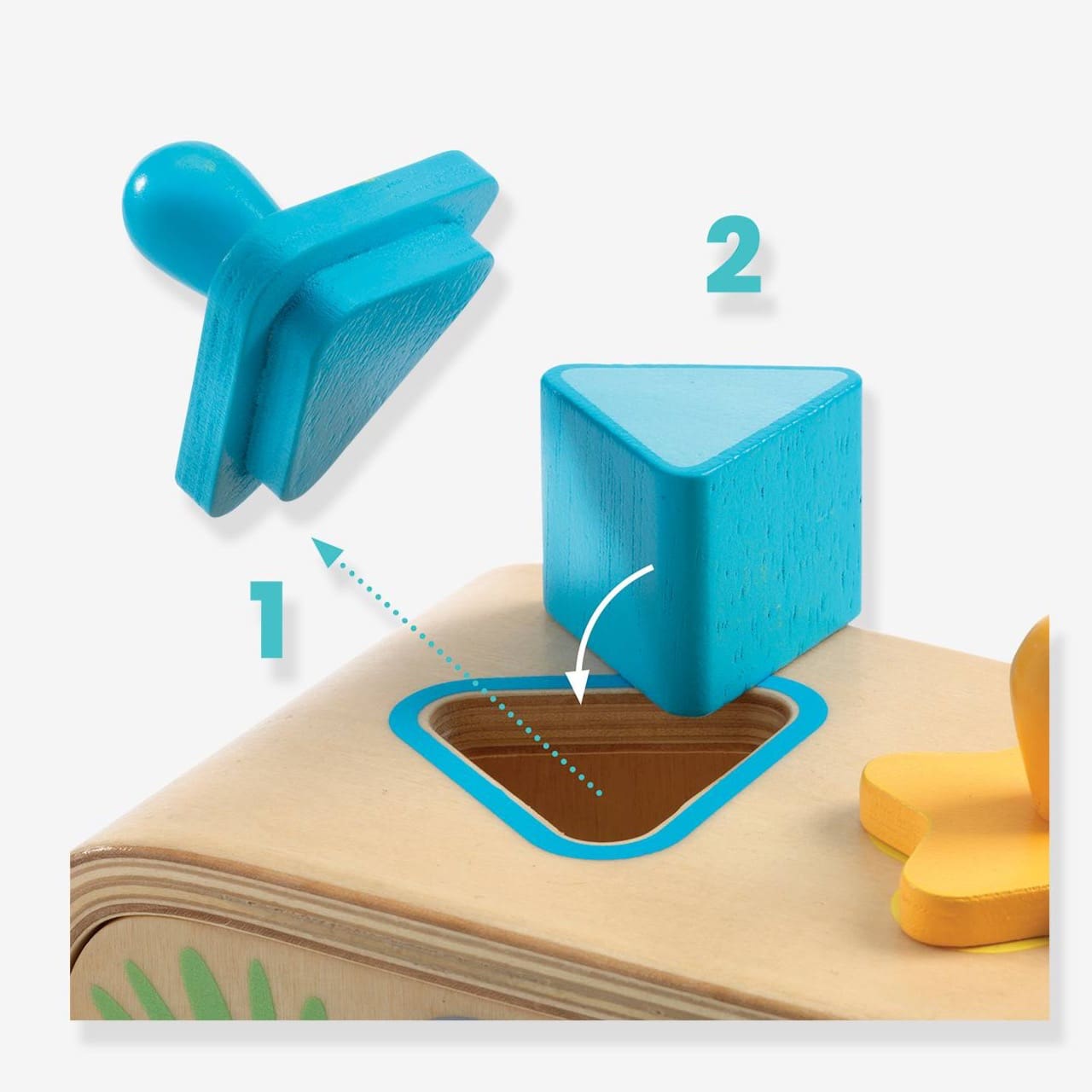 Juego de madera primera edad Multi Boita Djeco - Djeco - PetitGegant