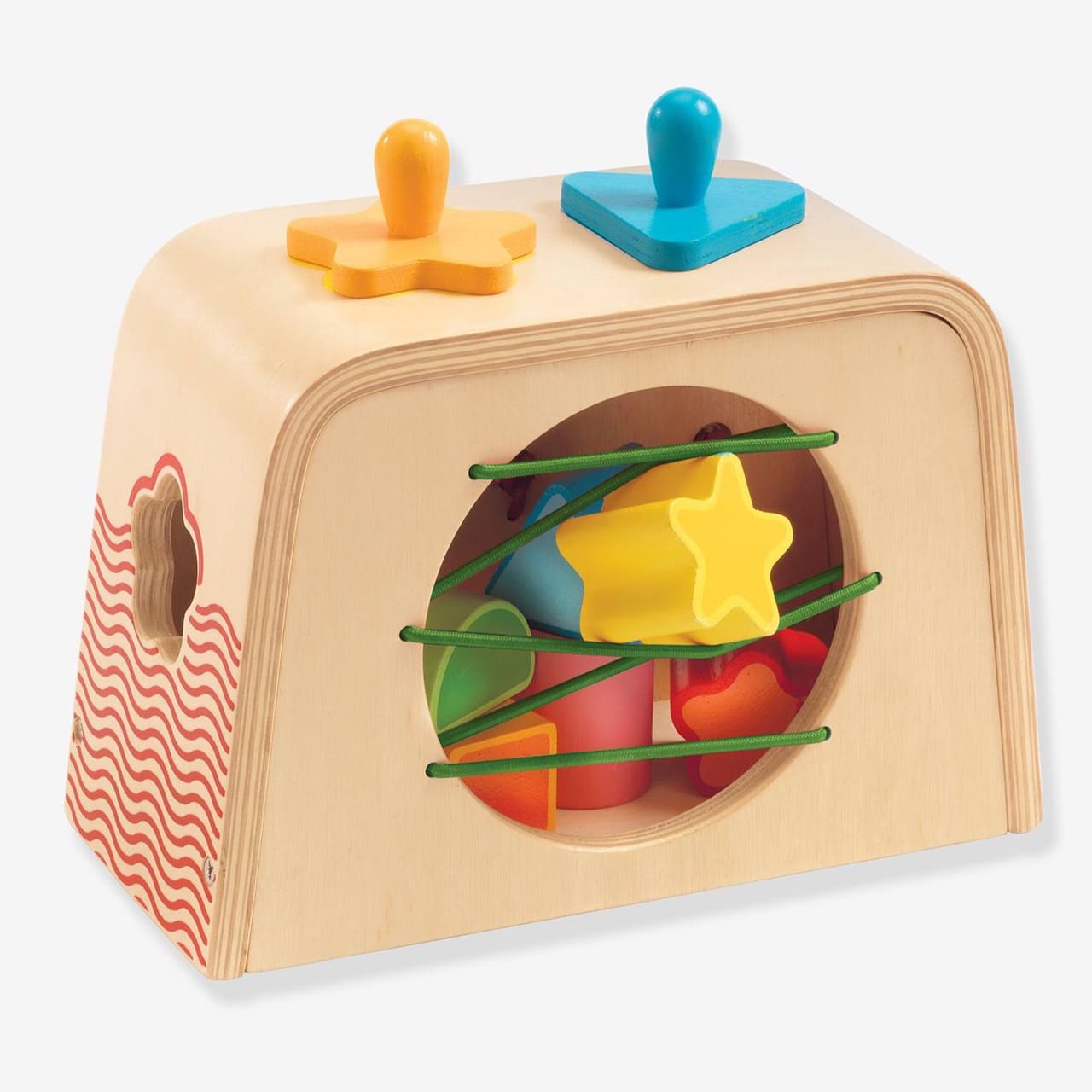Juego de madera primera edad Multi Boita Djeco - Djeco - PetitGegant