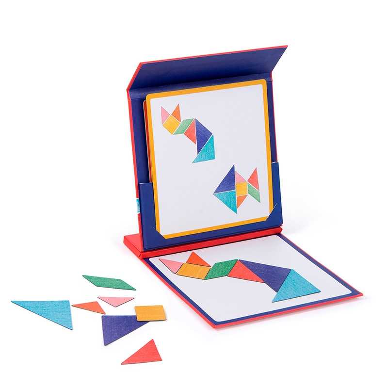 Juego Magnético de Viaje "Tangram" Moulin Roty - Moulin Roty - PetitGegant