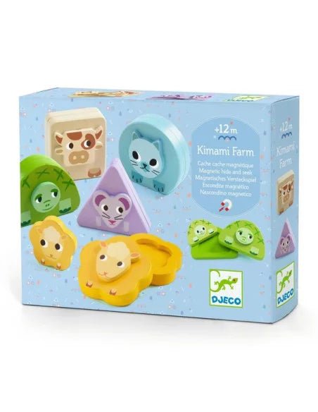 Juego magnéticos Kimani Granja Djeco - Djeco - PetitGegant