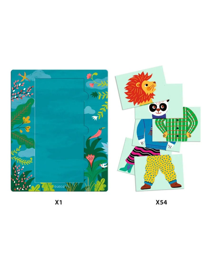Juego Mix & Match Modanimo Djeco - Djeco - PetitGegant