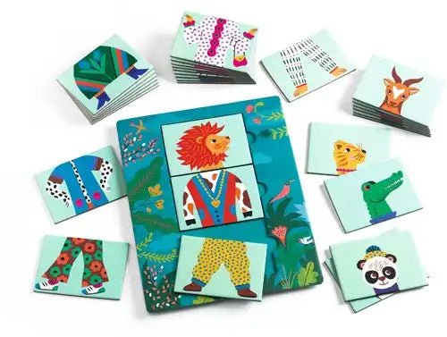 Juego Mix & Match Modanimo Djeco - Djeco - PetitGegant