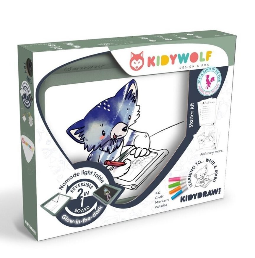 Kidydraw - Pro color verde - kidywolf - PetitGegant